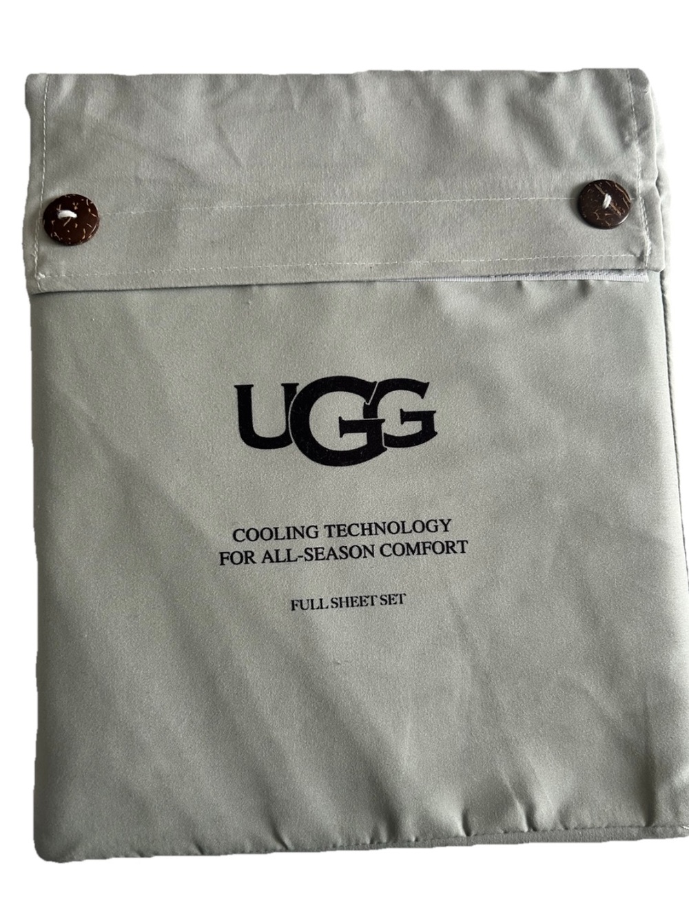 UGG Alahna Mineral Full Sheet Set Cooling Technology For Comfort NEW